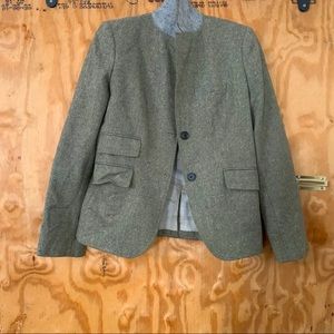 Greenish grey blazer